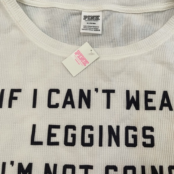 Pink VS long sleeve top - Picture 2 of 5